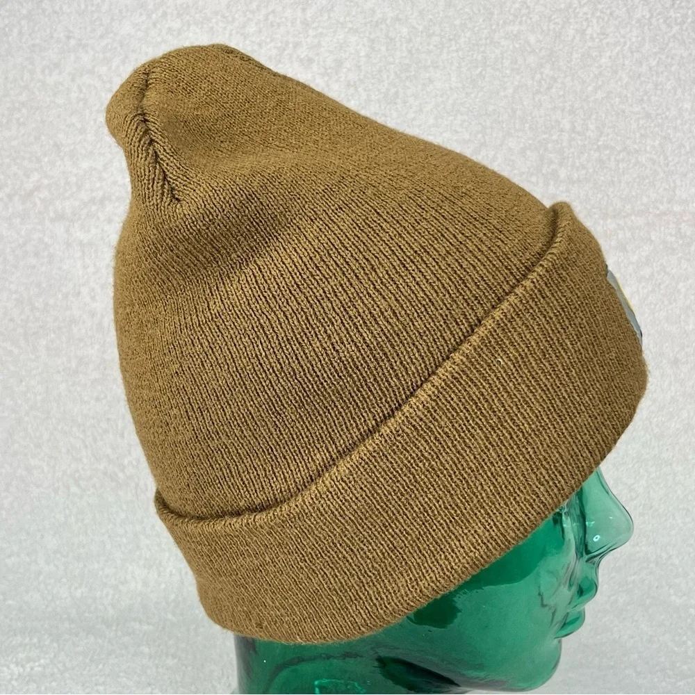 Carhartt Knit Beanie Winter Hat-Brown-Snow-Boho-Bohemian-Casual-Classic-Outdoor